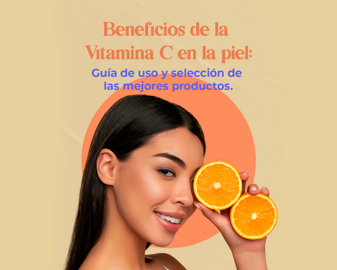 Beneficios de la vitamina C en la piel.